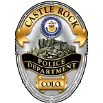 CASTLE ROCK POLICE DEPARTMENT BADGE